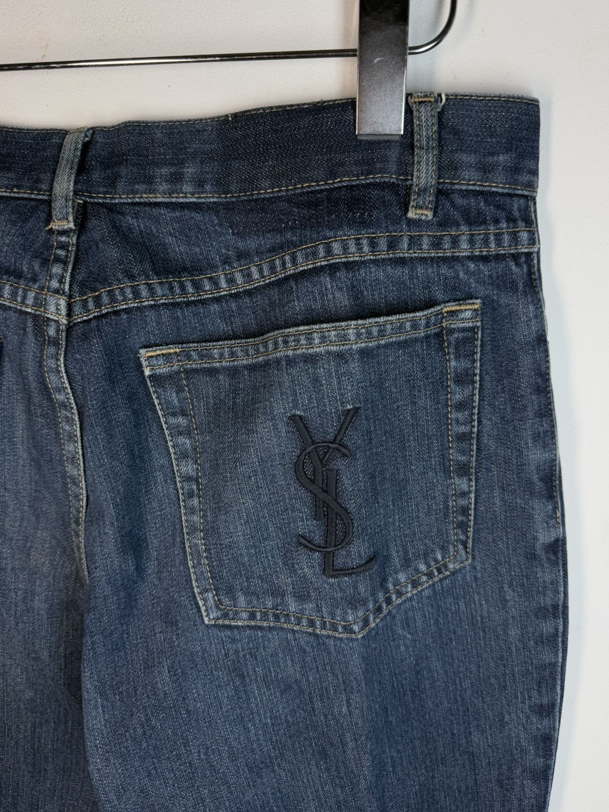 Yves Saint Laurent 32x32 YSL Jeans Denim Pants Size US 32 / EU 48 - 14 Thumbnail