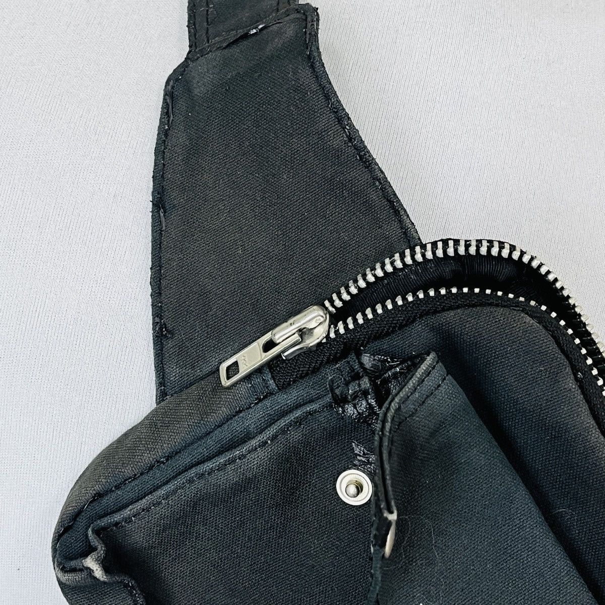 Porter × Vintage Distressed PORTER Cross Body Canvas Bag Size ONE SIZE - 15 Thumbnail