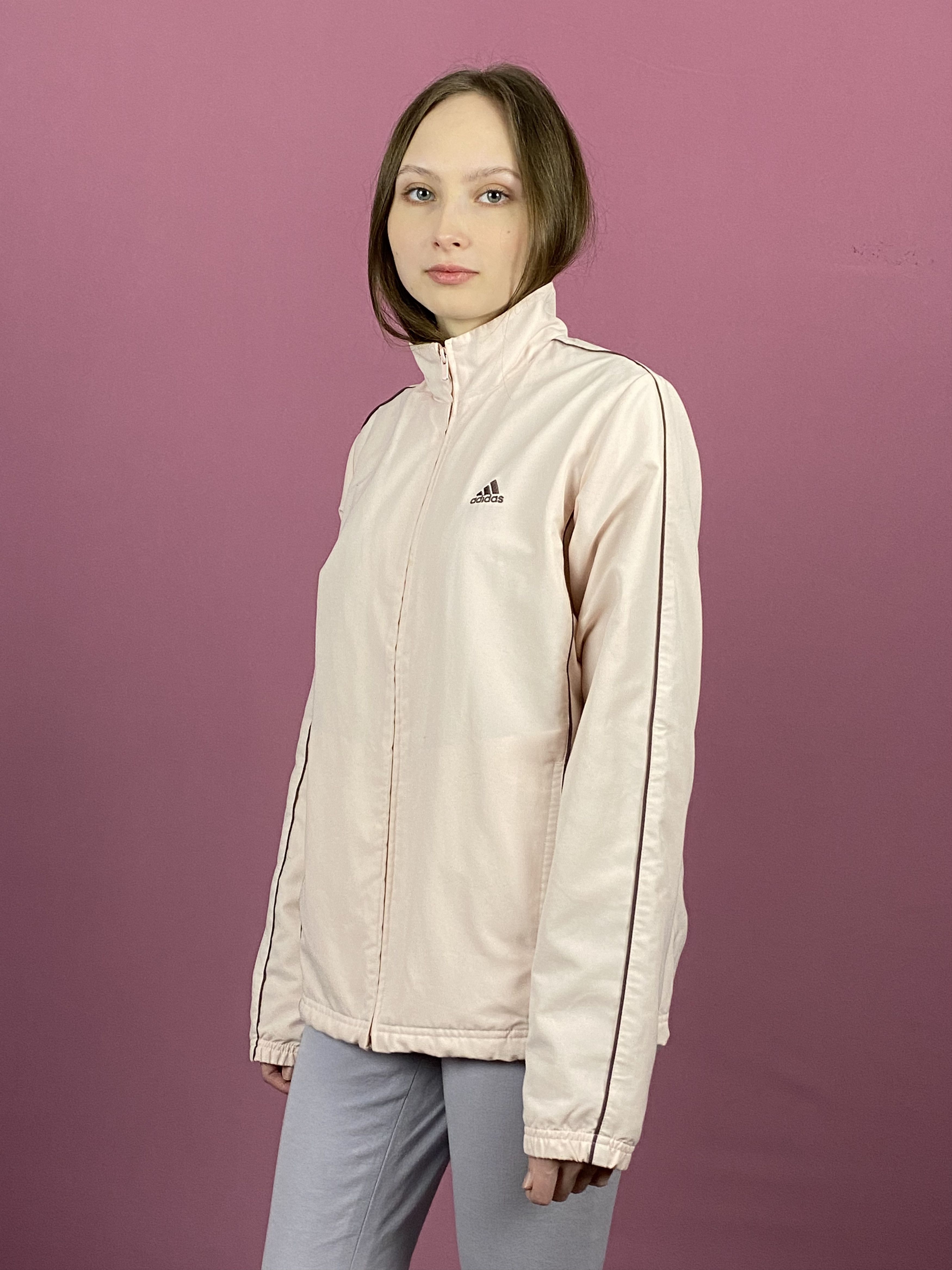 Adidas × Vintage Adidas Vintage Women's Track Jacket - M Size US M / EU 48-50 / 2 - 2 Thumbnail