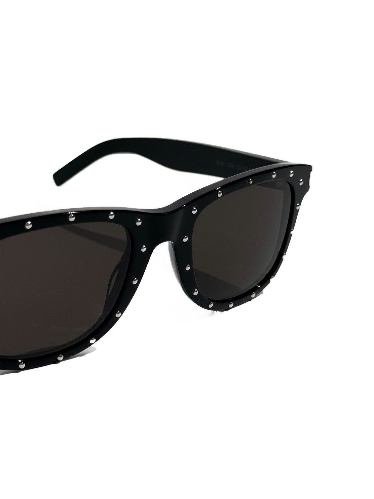 Saint Laurent Paris SS16 Saint Laurent SL51 Studded Black Sunglasses Size ONE SIZE - 2 Thumbnail