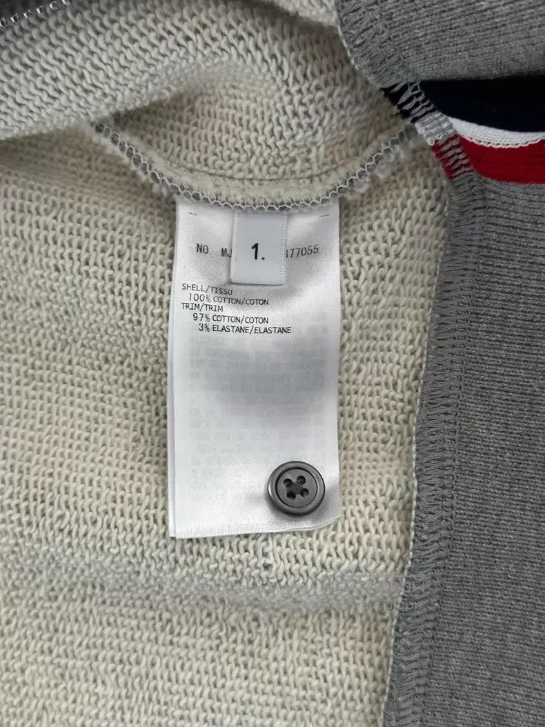 Thom Browne Thom Browne Back striped zipper jacket Size US S / EU 44-46 / 1 - 4 Thumbnail