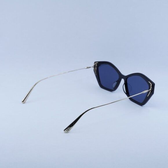 Dior 🕶️ New Dior MISSDIOR S1U 12B0 Sunglasses - Shiny Black/Gold Size ONE SIZE - 9 Thumbnail