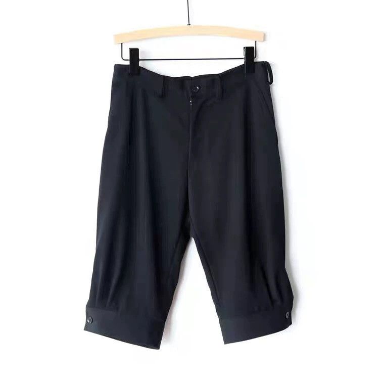 Yohji Yamamoto Yohji Yamamoto size 1 Black medium breeches pants Size US 28 / EU 44 - 2 Thumbnail