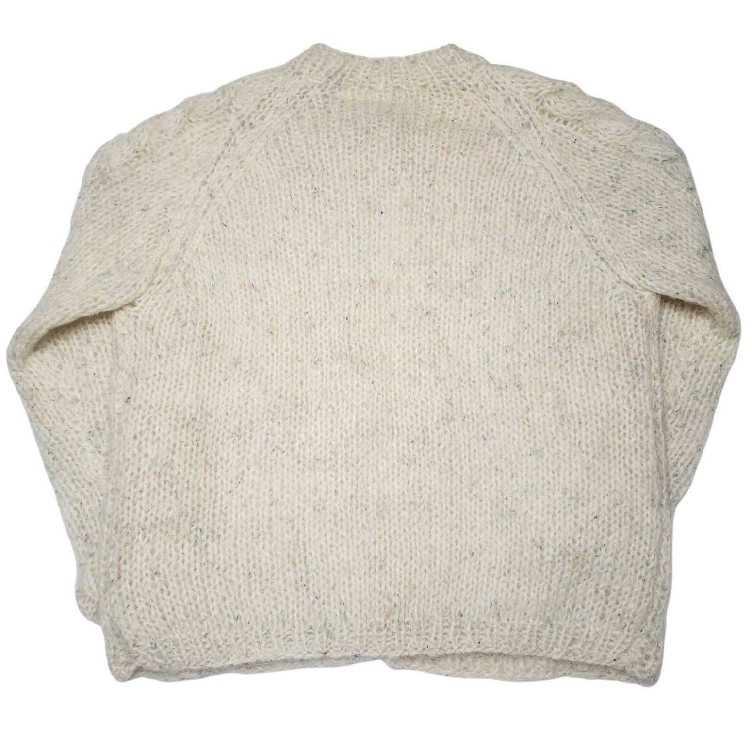 Vintage Vtg 60s Mohair Wool Knit Cardigan Sweater Made in Italy 40 Size M / US 6-8 / IT 42-44 - 2 Thumbnail
