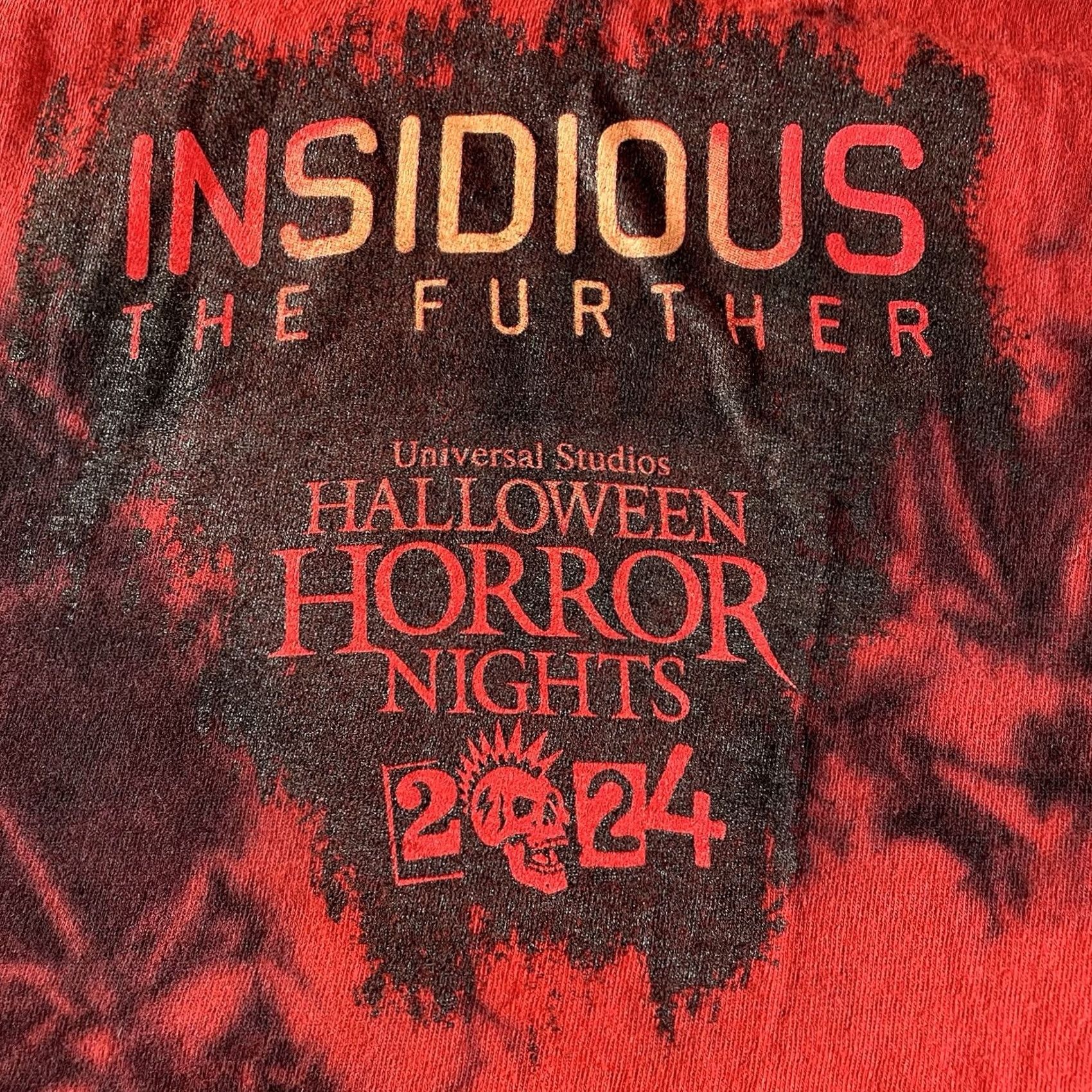 Vintage VINTAGE Insidious Shirt Mens S Red Universal Halloween Horror Nights 2024 HHN Shirt Size US S / EU 44-46 / 1 - 6 Thumbnail