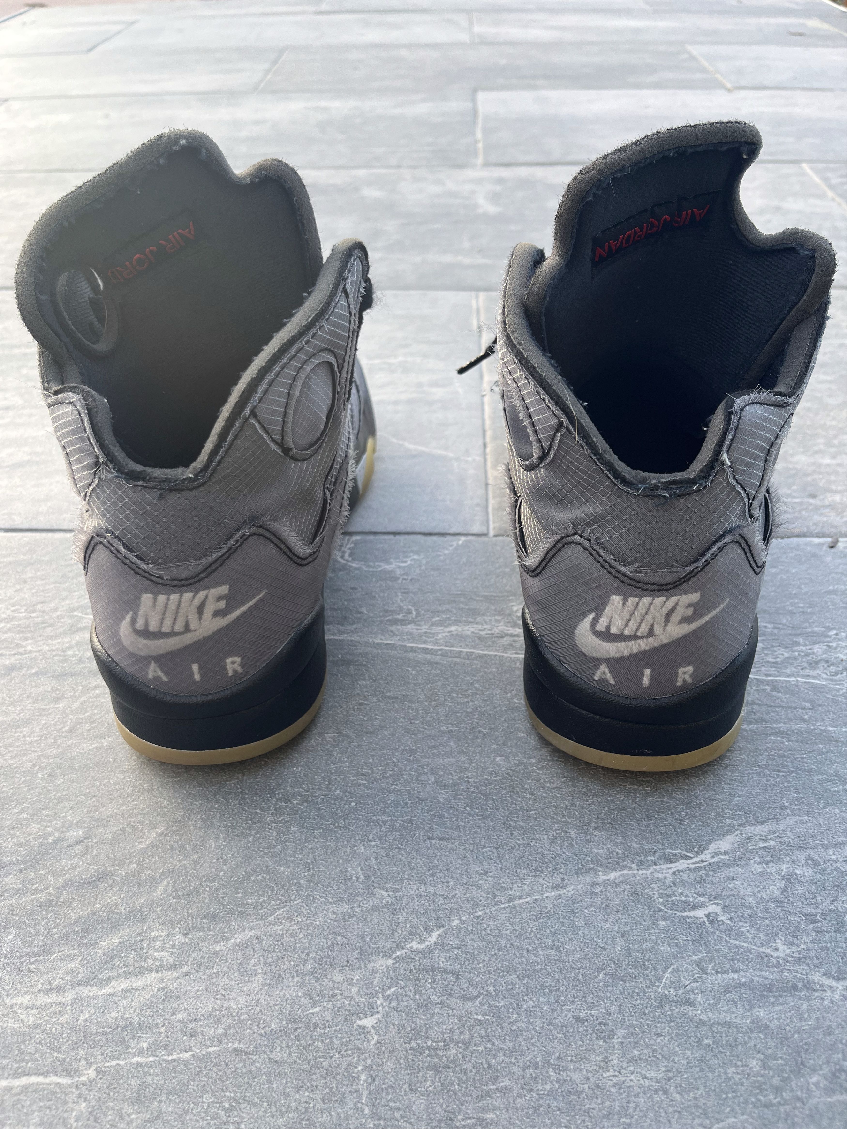 Off-White Off White Jordan 5 Retro Muslin 2020 Size US 8.5 / EU 41-42 - 4 Thumbnail