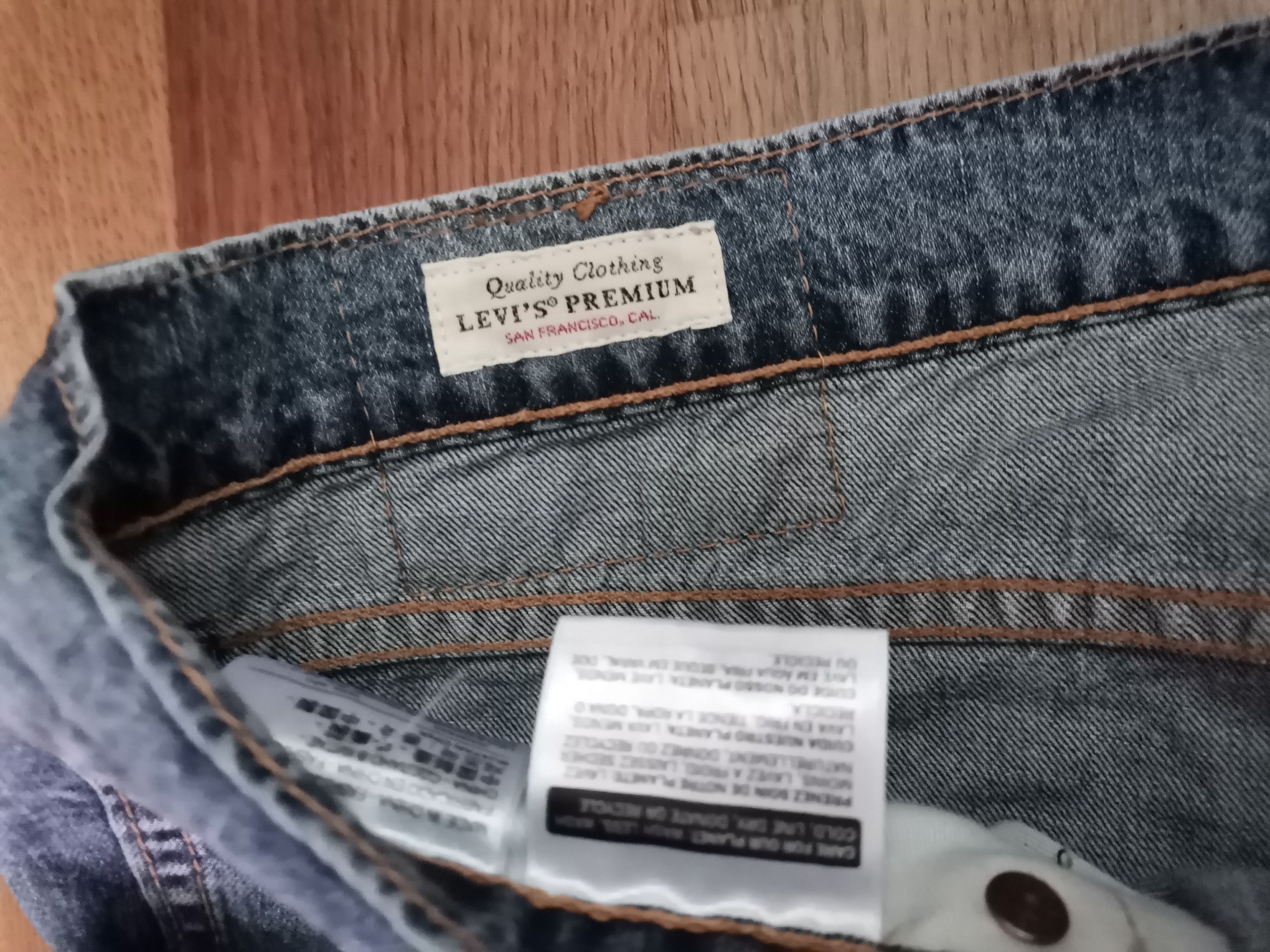 Levi's Levi's 512 Premium Distressed Jeans Size US 34 / EU 50 - 2 Thumbnail