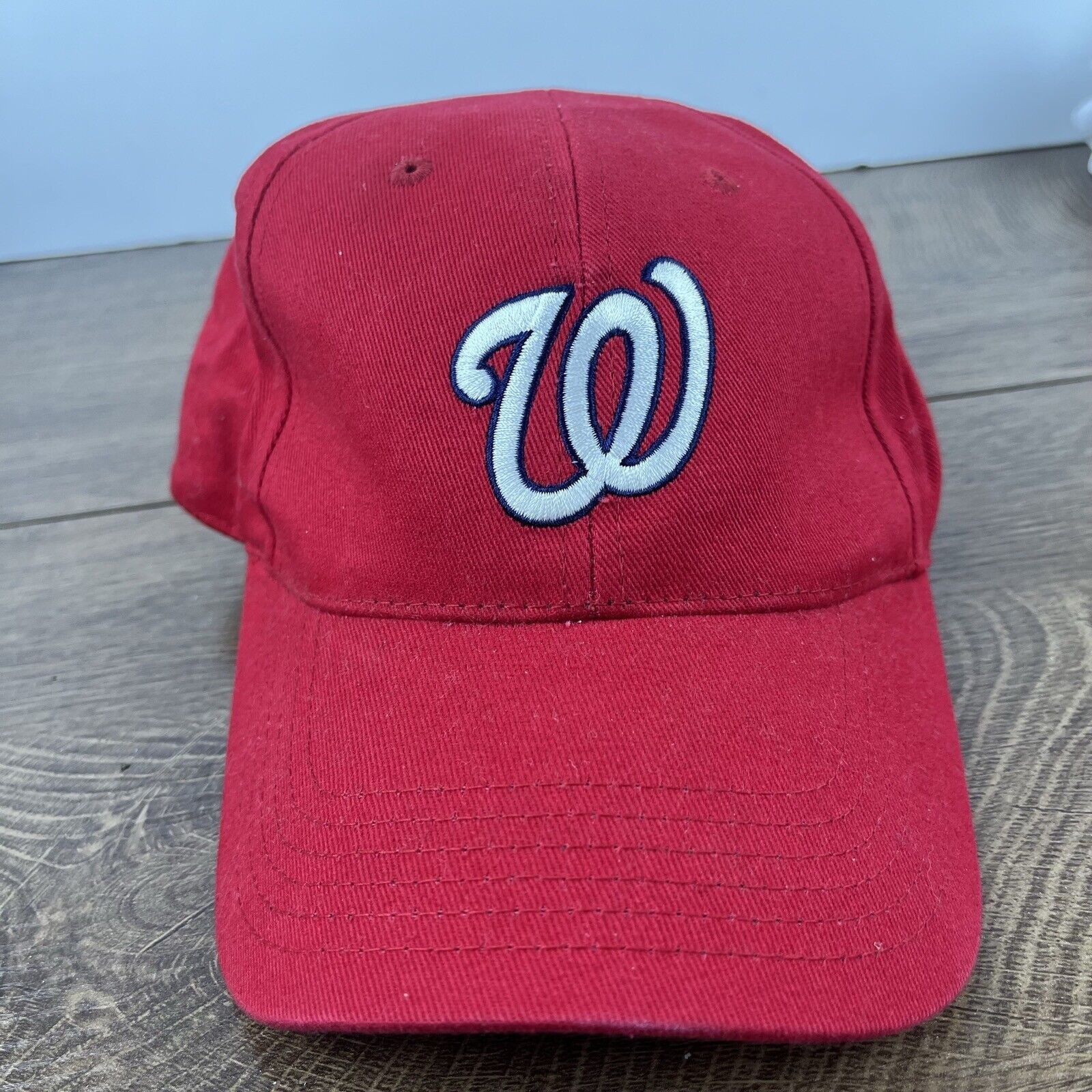 Other Washington Nationals Red Hat MLB Nats Adjustable Hat Red Hat Size ONE SIZE - 1 Thumbnail