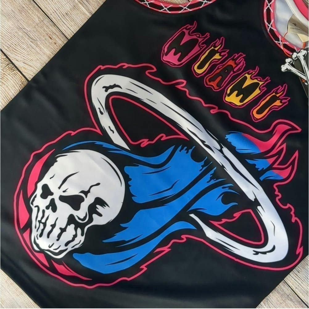 Other Brand X draper of South beach Miami basketball jersey sz. XL Size US XL / EU 56 / 4 - 2 Thumbnail