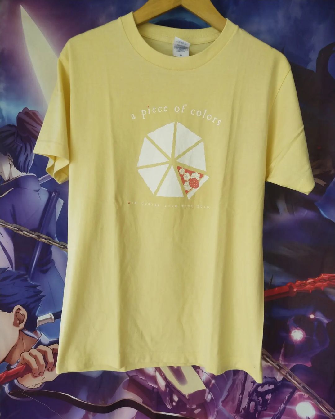 Anime × Japanese Brand Aya Uchida Live Tour 2016 Idol Seiyu Tees Size US M / EU 48-50 / 2 - 1 Thumbnail
