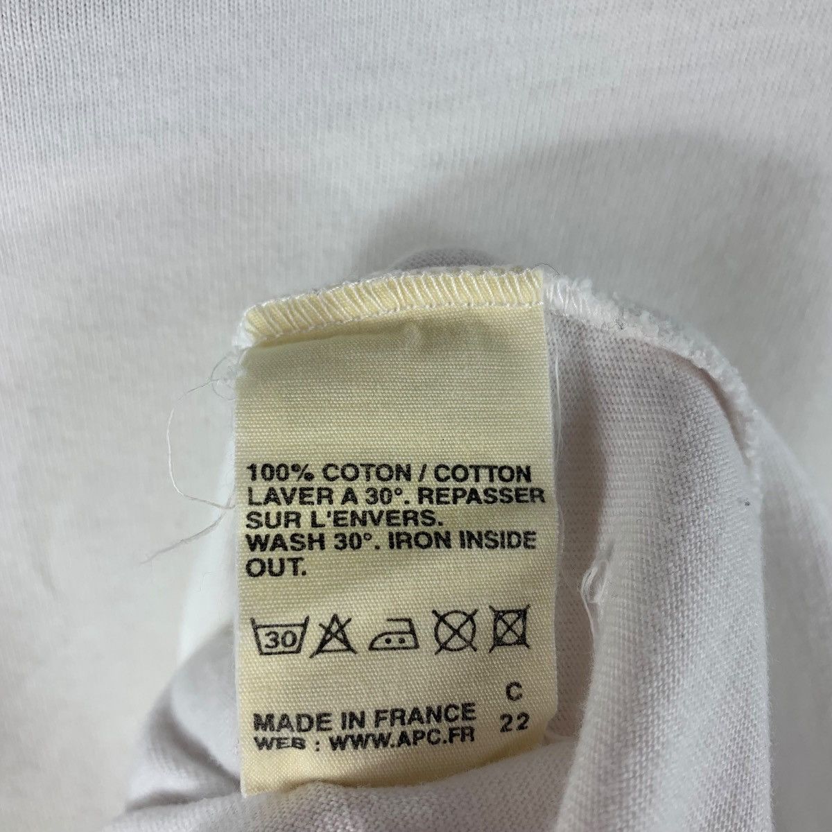 A.P.C. × Japanese Brand APC sound system spellout designer tee Size US S / EU 44-46 / 1 - 9 Thumbnail
