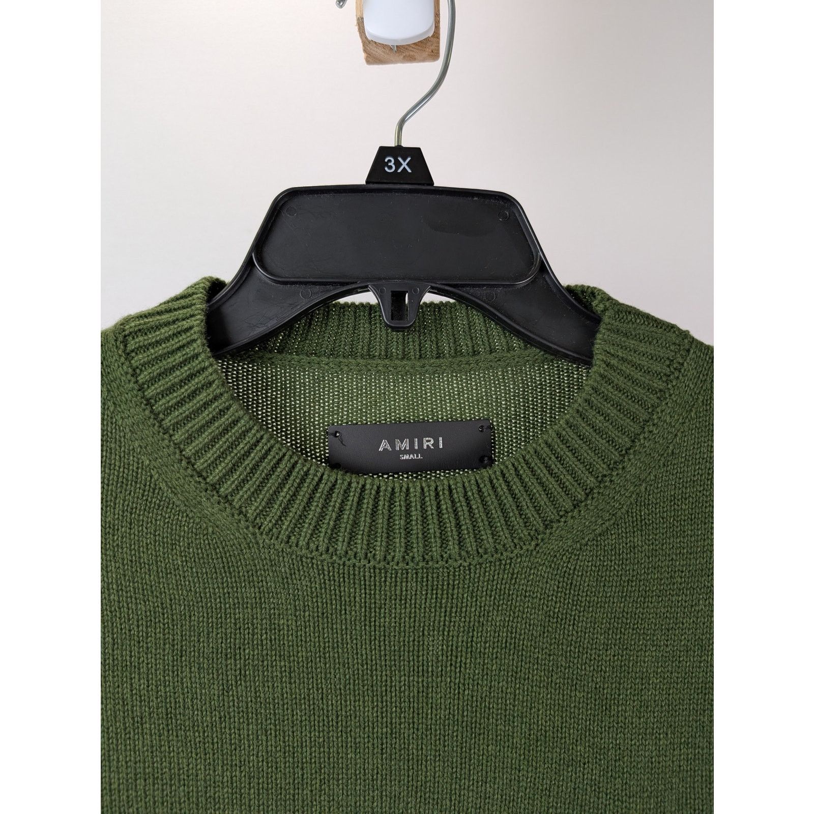 Amiri o1rshd1 Amiri Stack Crewneck Sweatshirt in Spindle Tree Size US XXL / EU 58 / 5 - 8 Thumbnail