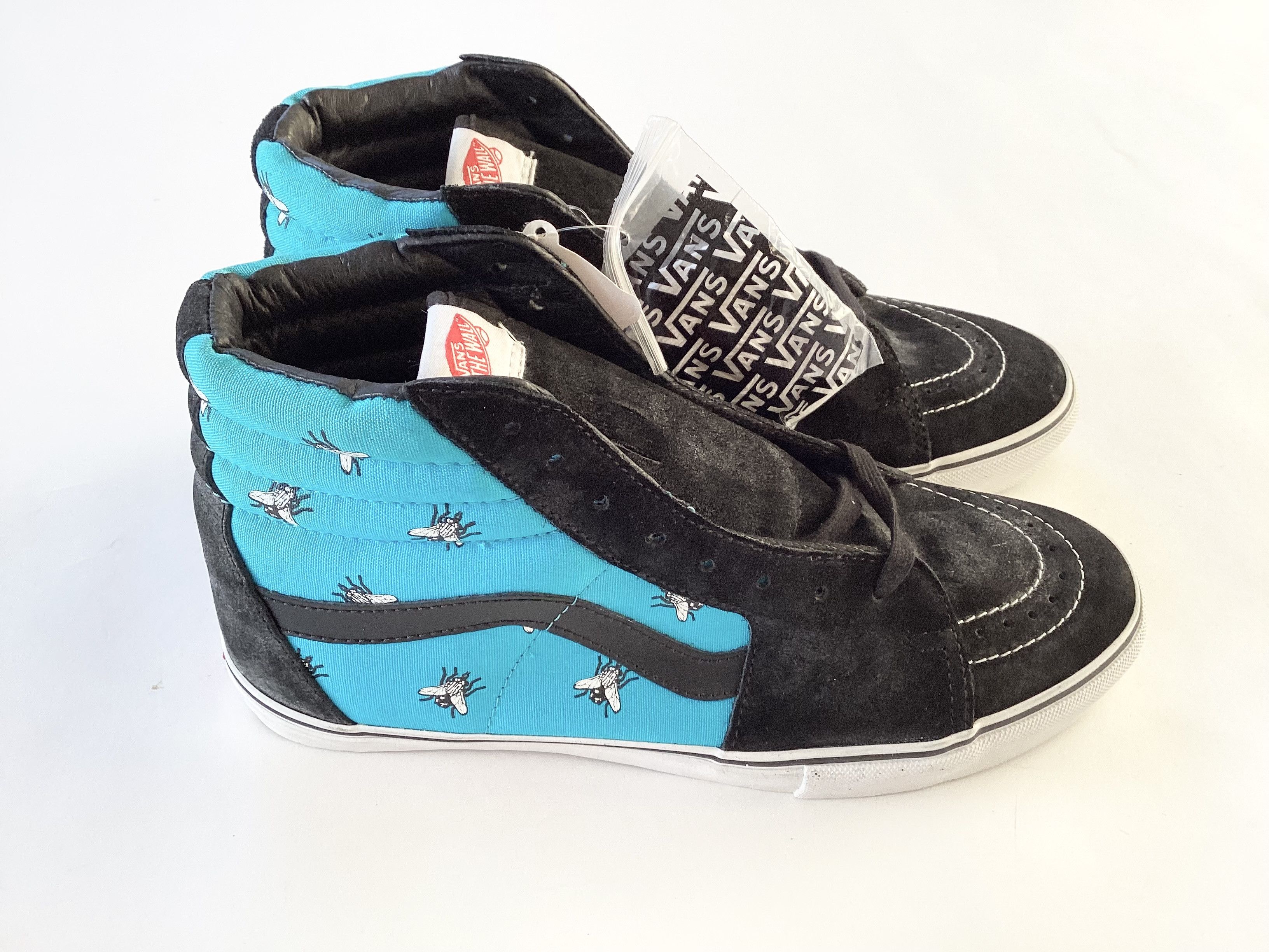 Vans (10.5)Supreme Vans Sk8-Hi Flies Blue 2011 Deadstock Size US 10.5 / EU 43-44 - 4 Thumbnail