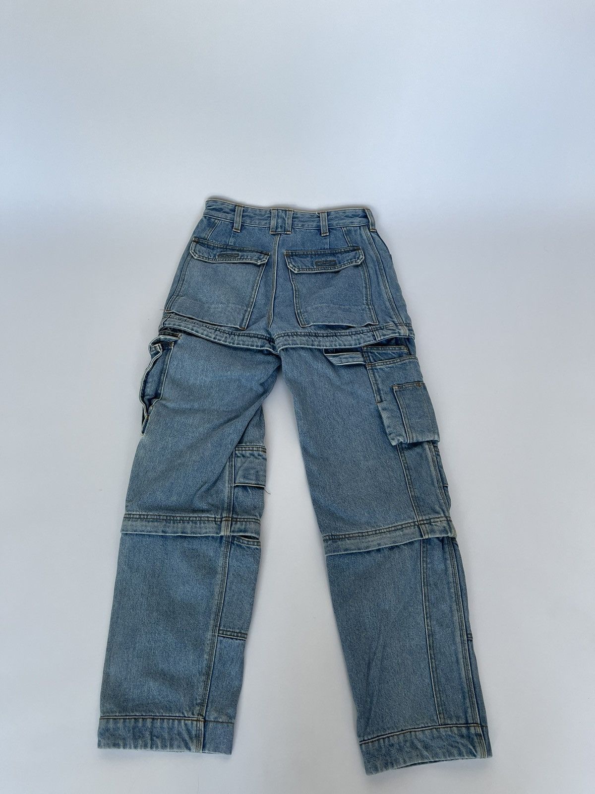 Balenciaga Balenciaga SS18 Convertible Cargo Denim Size US 26 / EU 42 - 4 Thumbnail