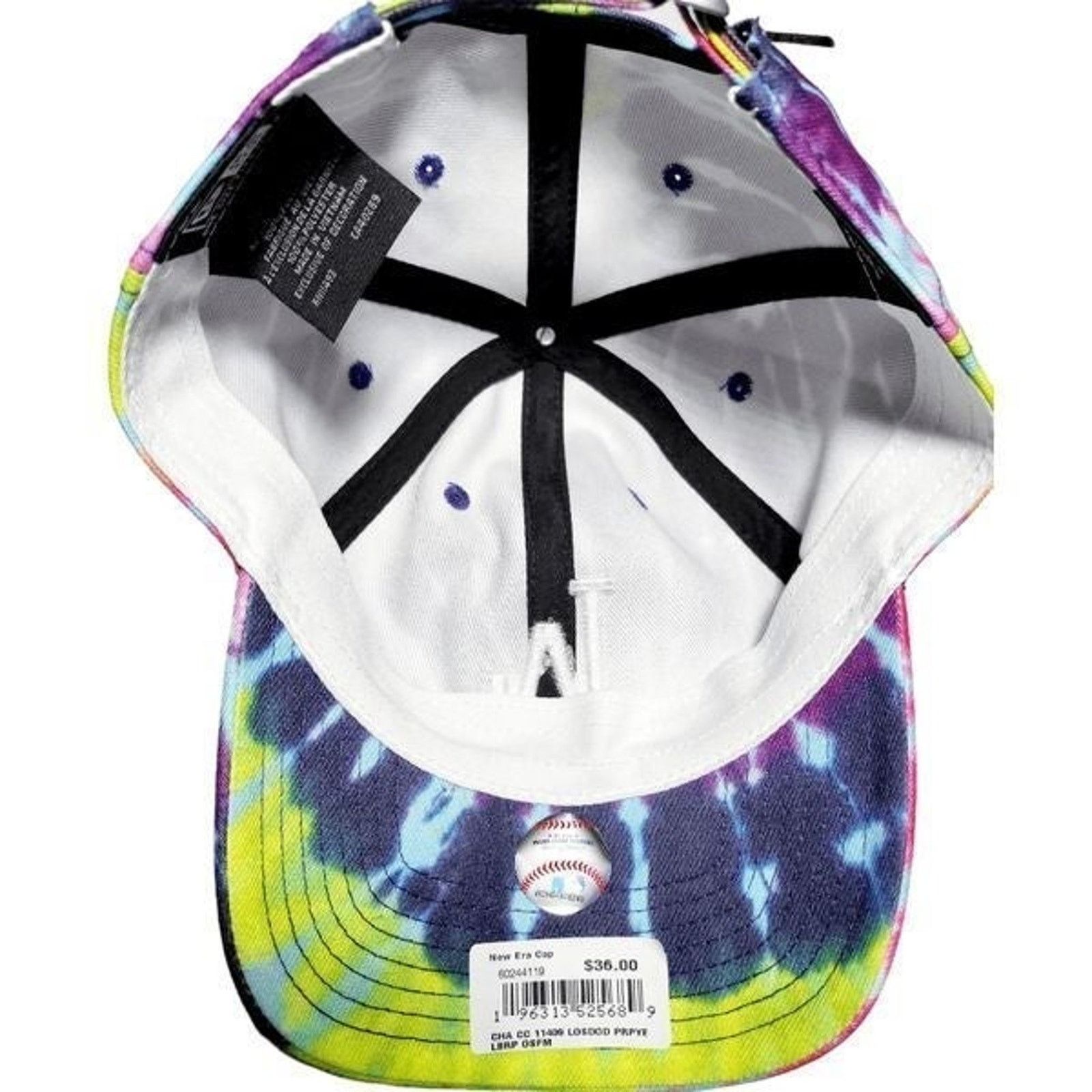 New Era NWT LOS ANGELES Dodgers New Era LA Logo Tie Dye Baseball Cap Size ONE SIZE - 8 Thumbnail