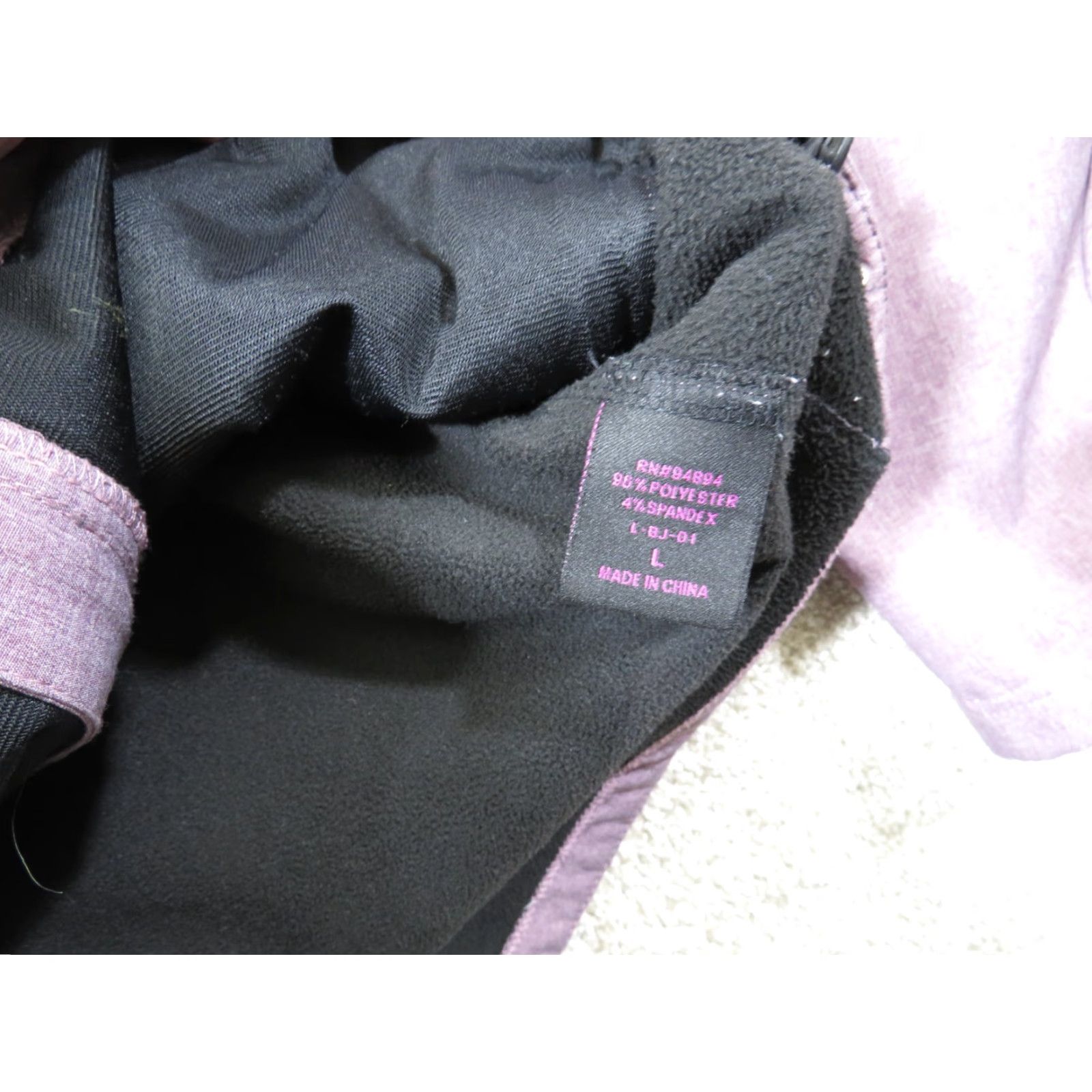 Vintage Western Cowgirl LEGEND Heather Purple Jacket L Women Solid Purple Simp Zip Snap Pockets Western Outdoor 3-4 Season Jacket Size L / US 10 / IT 46 - 5 Thumbnail