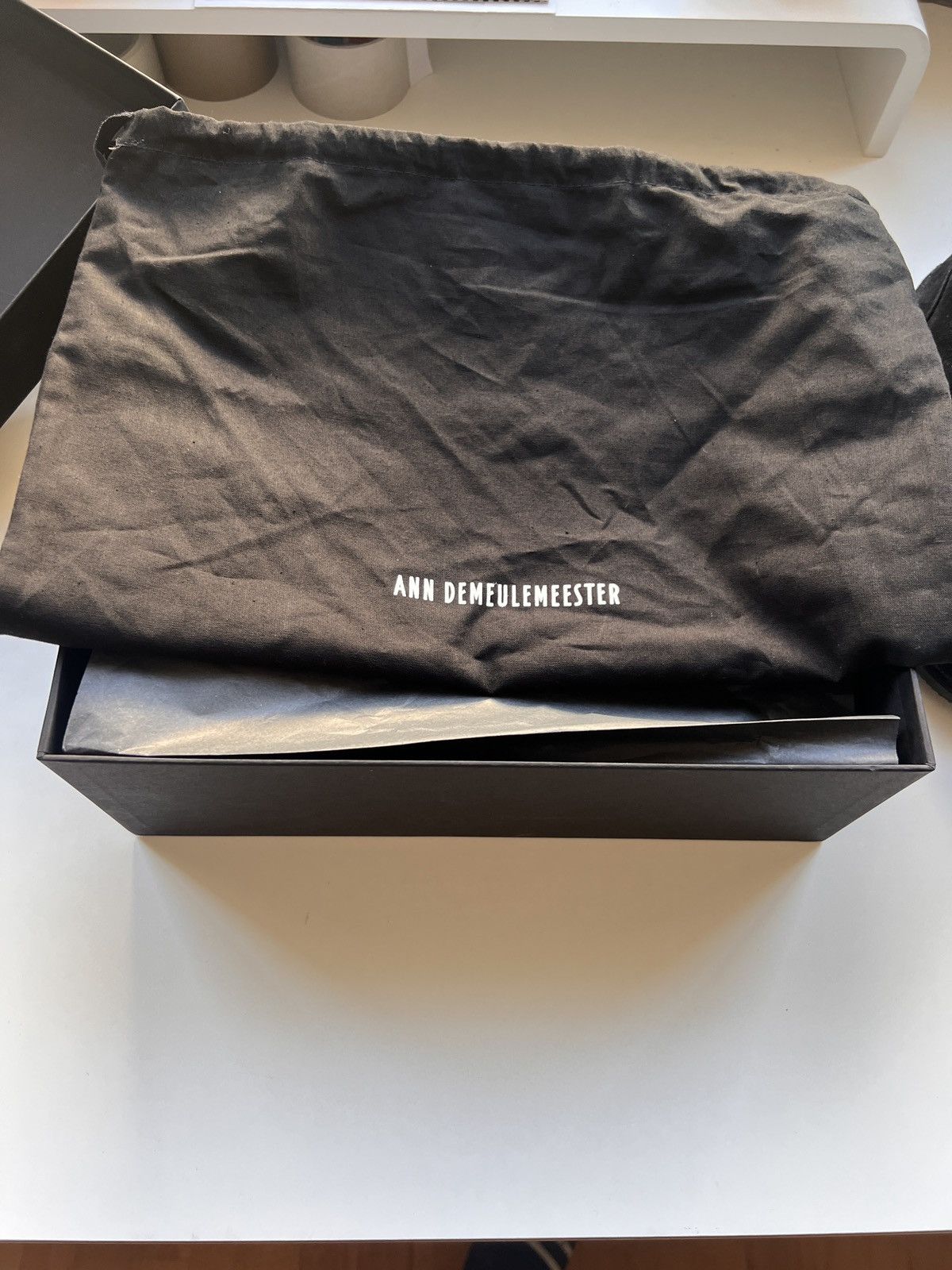 Ann Demeulemeester Ann Demeulemeester Raven High-Top Sneaker Size US 9 / IT 39 - 2 Thumbnail