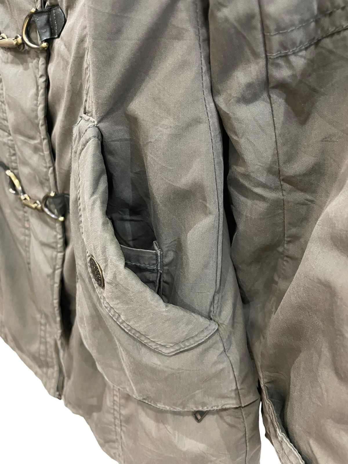 Calvin Klein × Michel Klein Michel Klein Buckle Multipockets Parka Jacket Size US XXS / EU 40 - 8 Thumbnail