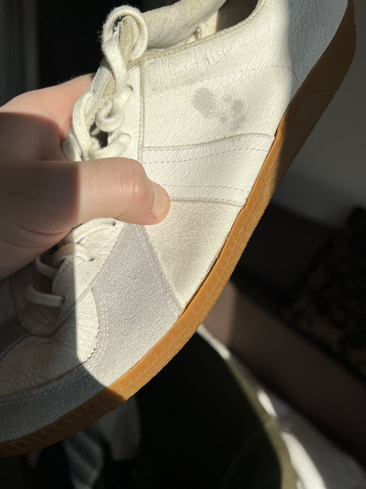 Vintage DISTRESSED VINTAGE BW SPORT GATS LEATHER SNEAKERS Size US 8 / EU 41 - 11 Thumbnail