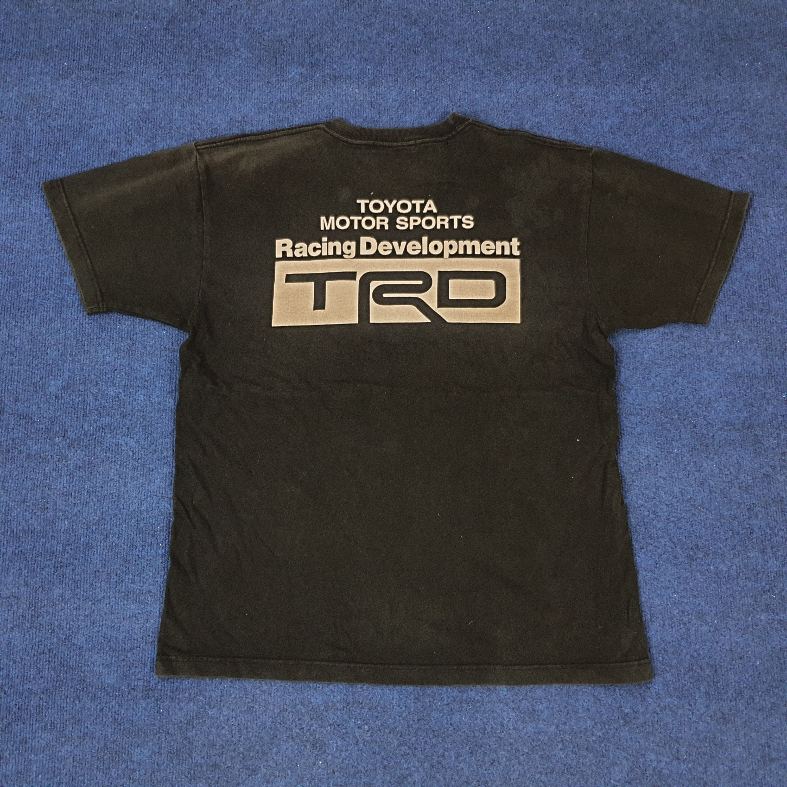 Japanese Brand × Vintage Vintage TRD Toyota Racing Japan Motorsports Tshirt Size US L / EU 52-54 / 3 - 1 Thumbnail