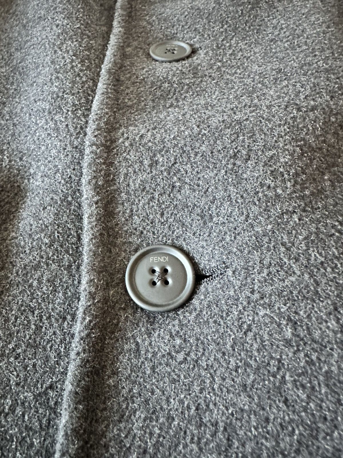 Fendi Fendi Cashmere reversible overcoat Size US L / EU 52-54 / 3 - 3 Thumbnail