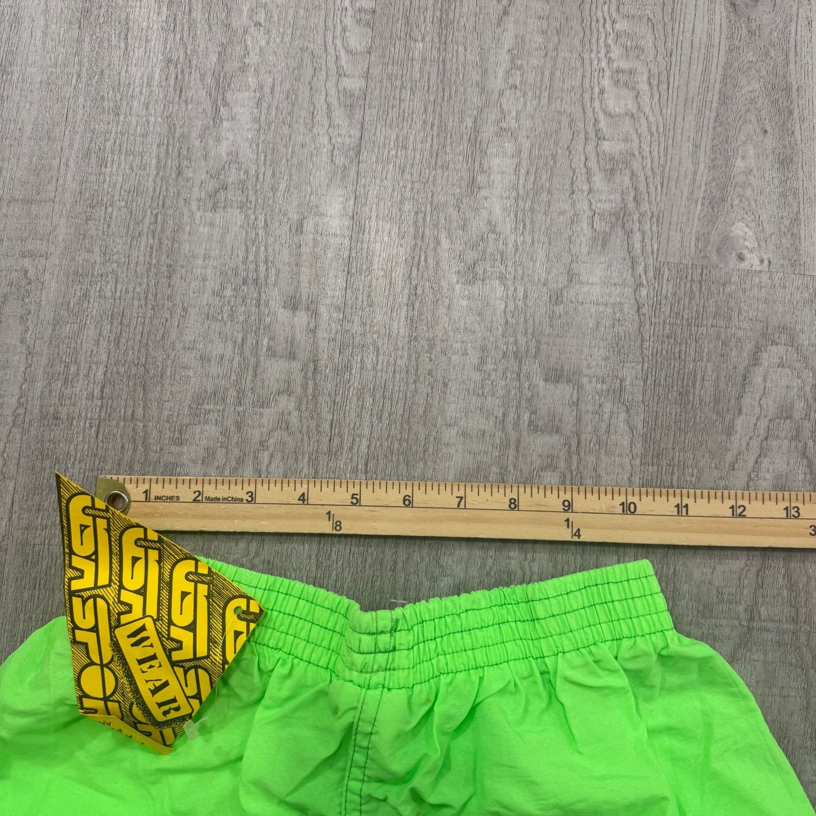 Vintage NEW Vintage USA Sport Surf Shorts Mens Small Green 80s Size US 26 / EU 42 - 9 Thumbnail