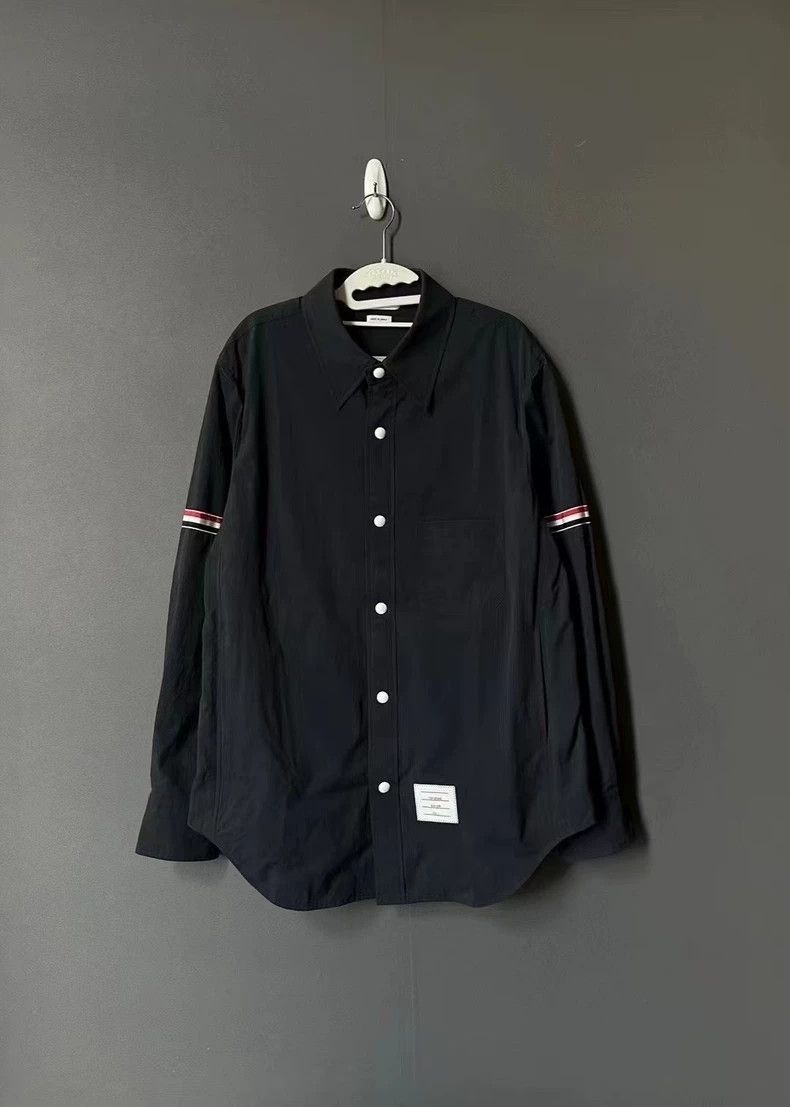 Thom Browne size2 Navy blue two-sleeved shirt jacket