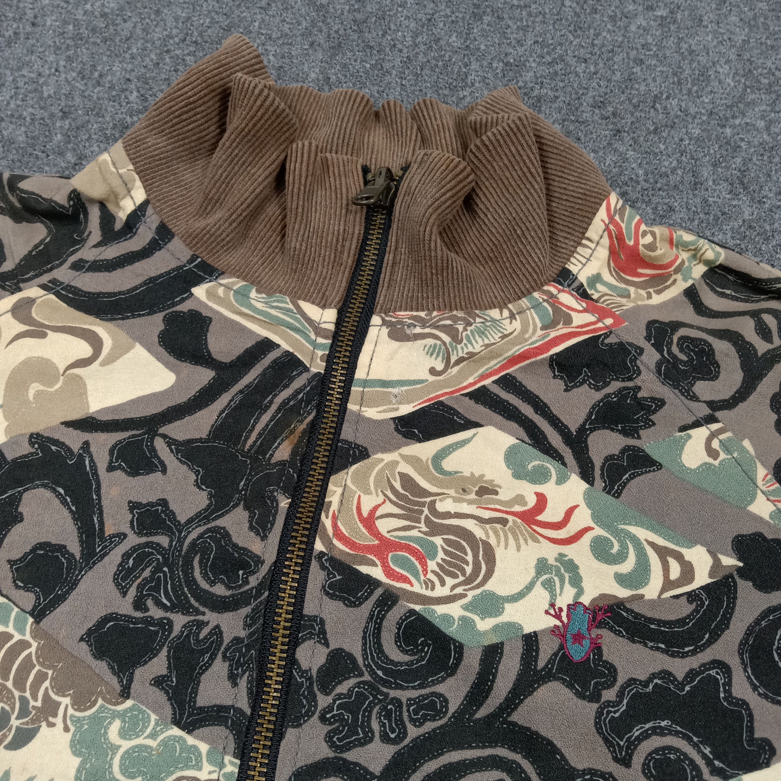 Japanese Brand In Good Light Japanese Dragon Reversible Jacket C288N21 Size US XS / EU 42 / 0 - 2 Thumbnail