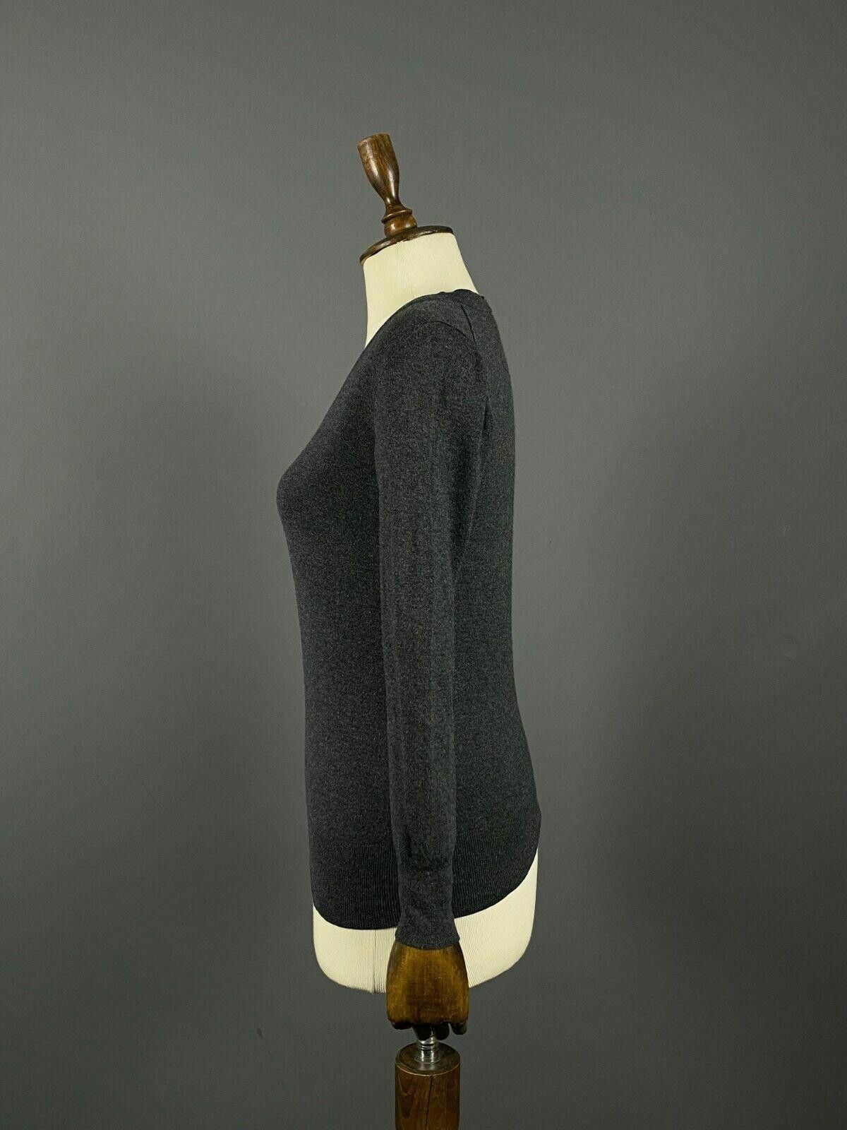 Escada Escada Sport Gray Stretch V-Neck Sweater Size S Size S / US 4 / IT 40 - 5 Thumbnail