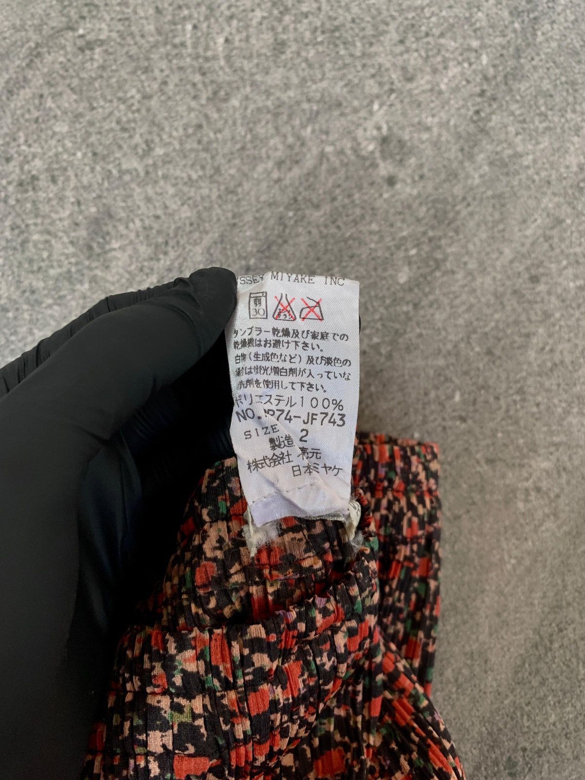 Issey Miyake FREE TAX! Pleats Please Printed Pants - 29” Size US 29 - 7 Thumbnail