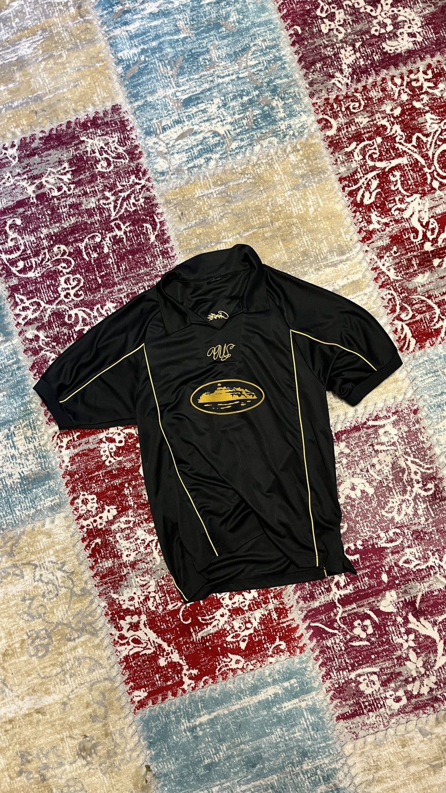 Corteiz × Nike TALISMO FOOTBALL JERSEY [BLACK] | Grailed
