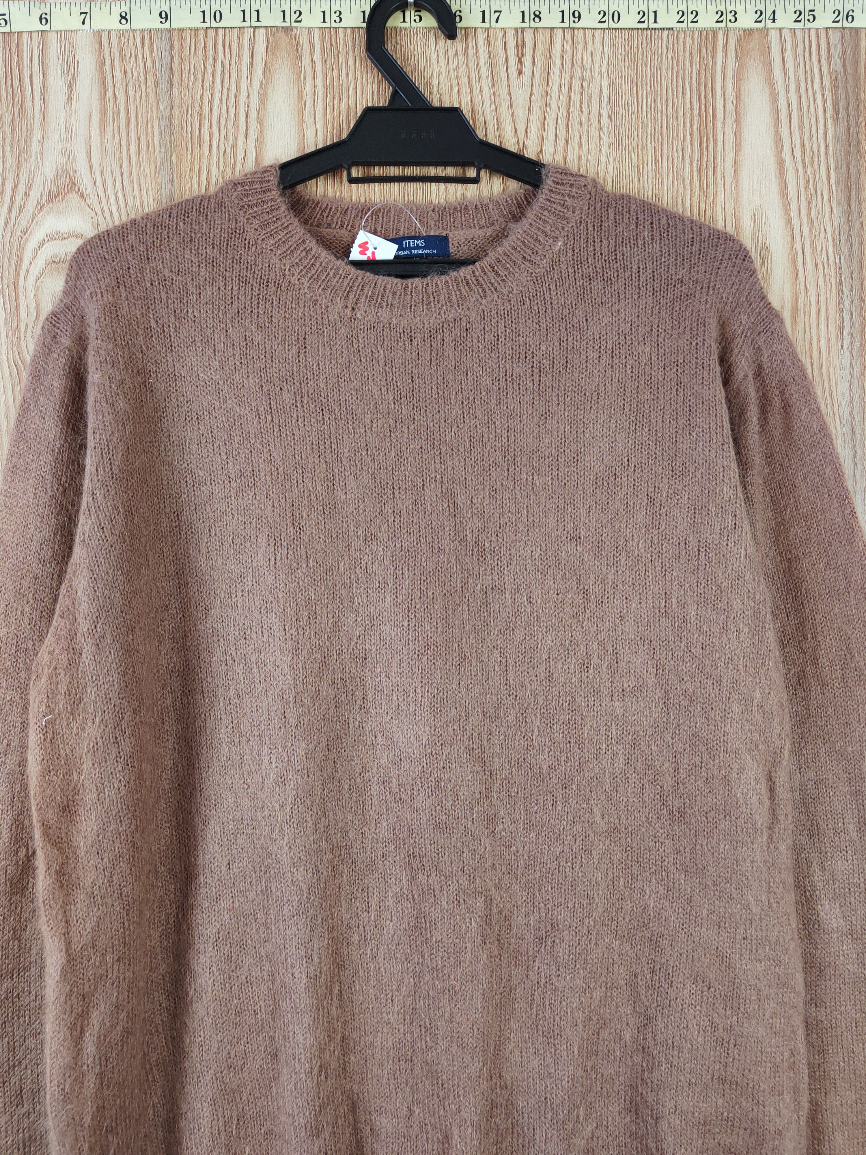 Japanese Brand × Vintage Urban Research Dark Brown Knitwear Sweatshirts #W752 Size US L / EU 52-54 / 3 - 2 Thumbnail
