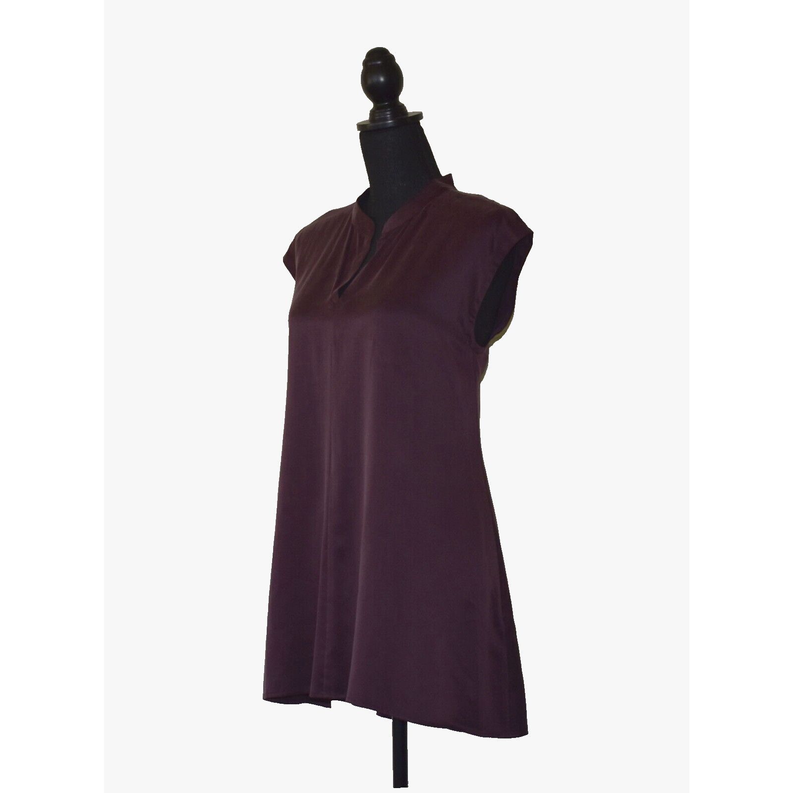 Eileen Fisher NWT EILEEN FISHER Casis Sandwashed Silk Mandarin Top Size S Size S / US 4 / IT 40 - 3 Thumbnail
