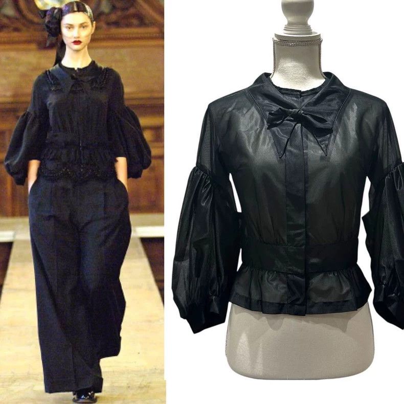Comme des Garcons Comme Des Garcons Black vintage bow top Size XS / US 0-2 / IT 36-38 - 1 Thumbnail