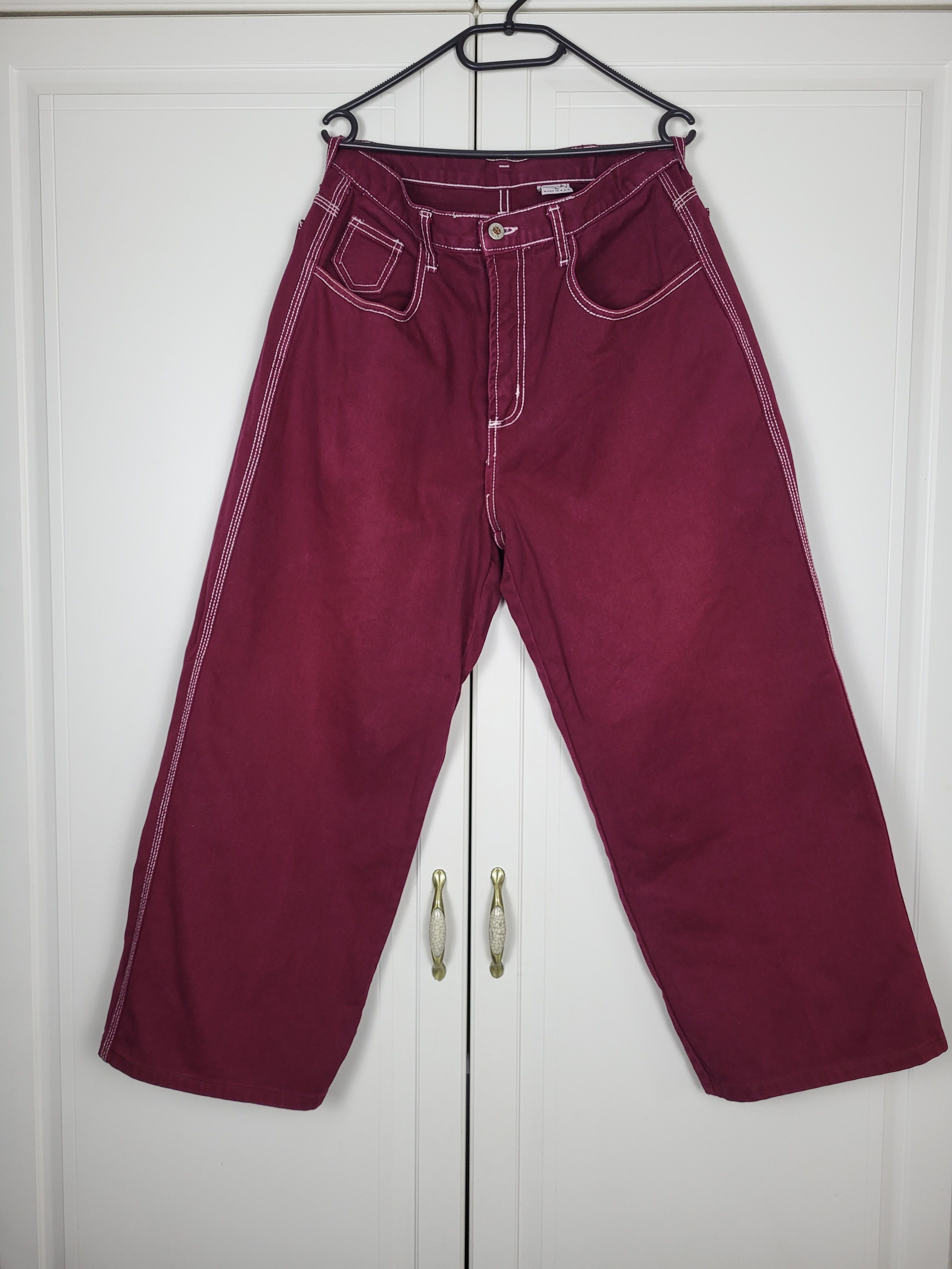 Other vintage 90s bagy rap / hip hop / skate jeans made in USA Size US 32 / EU 48 - 2 Thumbnail