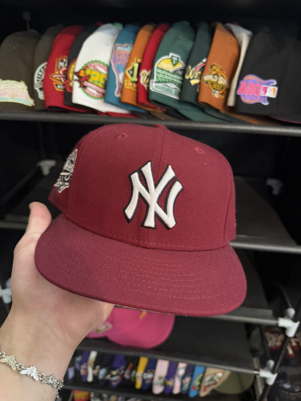 Hat Club × New Era NEW YORK YANKEES HATCLUB EXCLUSIVE 7 3 8 Size ONE SIZE - 1 Thumbnail