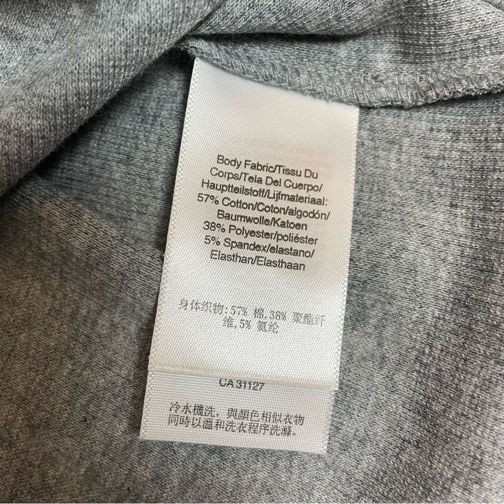DKNY NWT New $69 DKNY Jeans Cutout Grey Top Size XL Size XL / US 12-14 / IT 48-50 - 8 Thumbnail