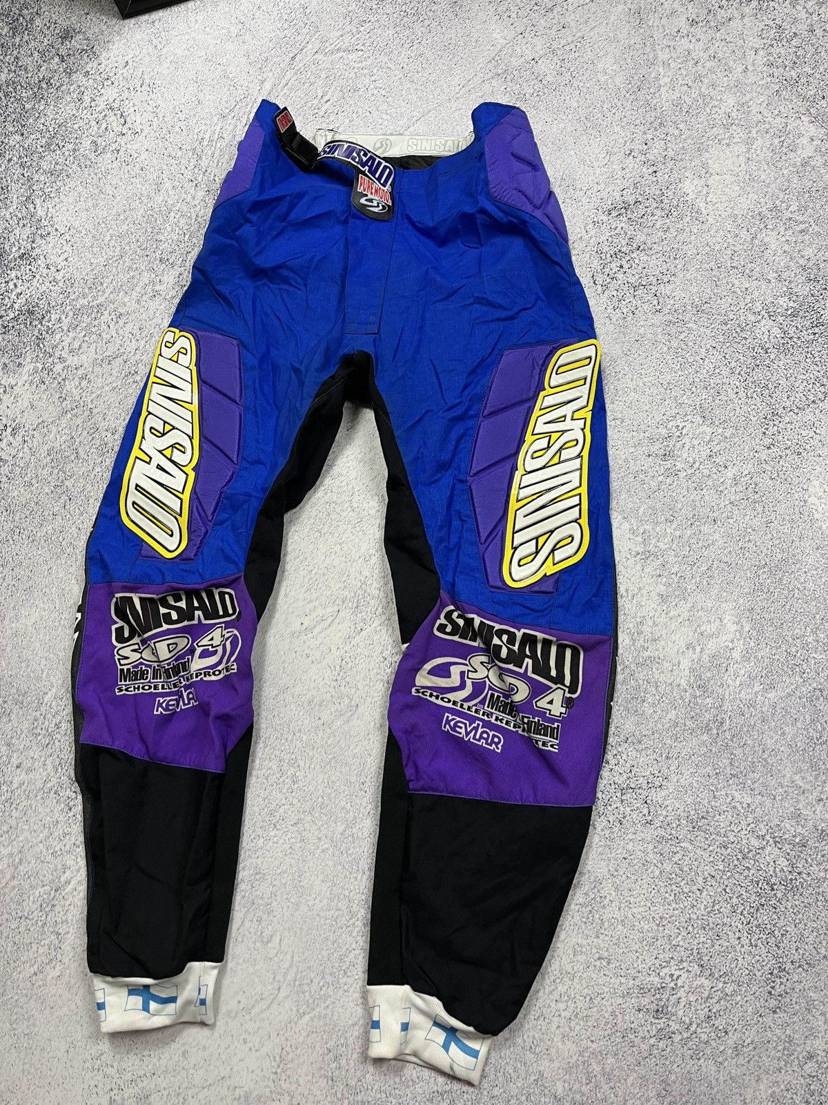 Sports Specialties Sinisalo Racewear Omni-Fit System Kevlar Motocross VMX Pants Size US 38 / EU 54 - 3 Thumbnail