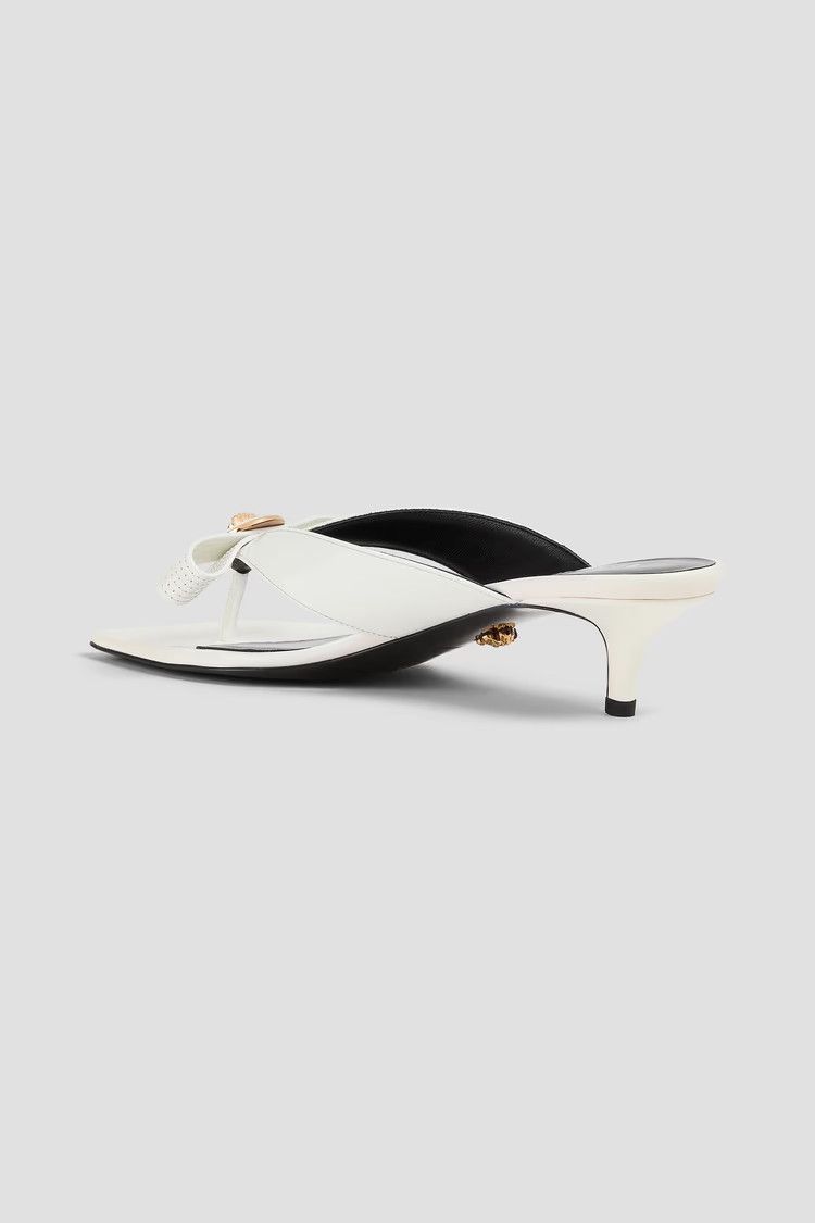 Versace o1y0226 Mules in White Size US 5 / IT 35 - 2 Thumbnail