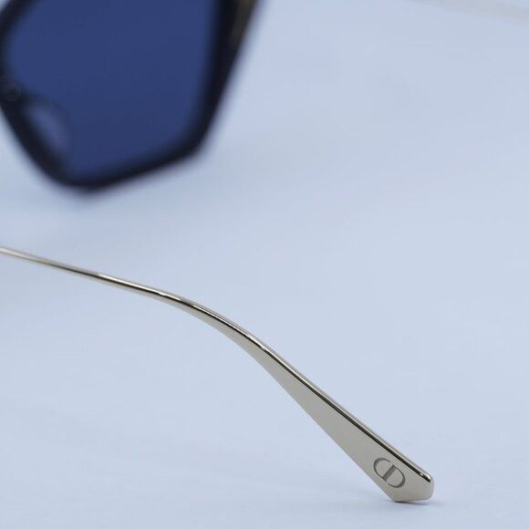 Dior 🕶️ New Dior MISSDIOR S1U 12B0 Sunglasses - Shiny Black/Gold Size ONE SIZE - 6 Thumbnail