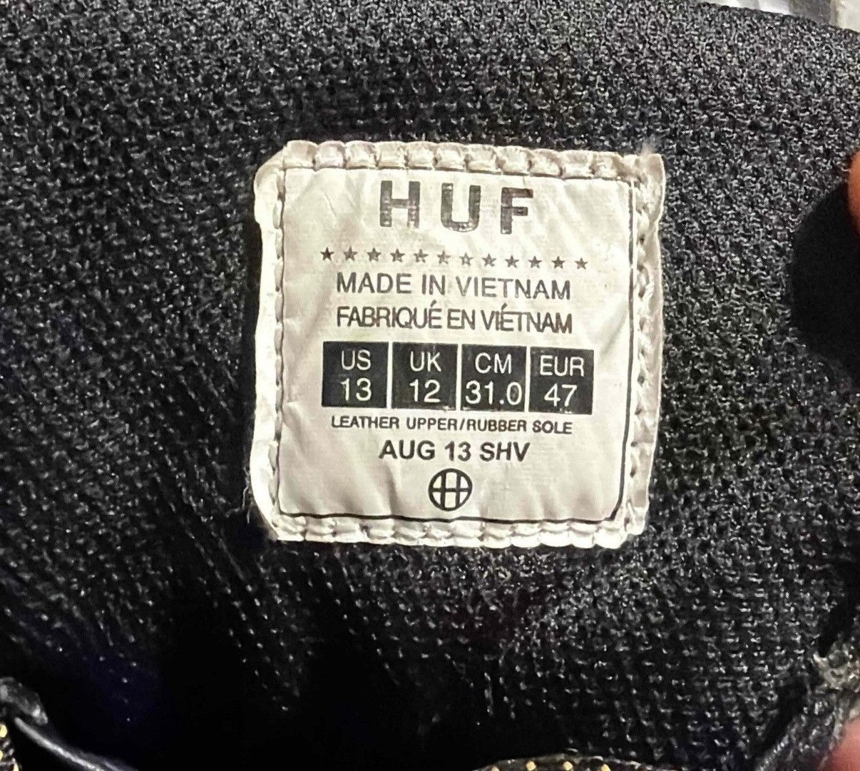 Nike HUF x Wutang HR-1, 20 Year Anniversary Of 36 Chambers 13M Size US 13 / EU 46 - 5 Thumbnail