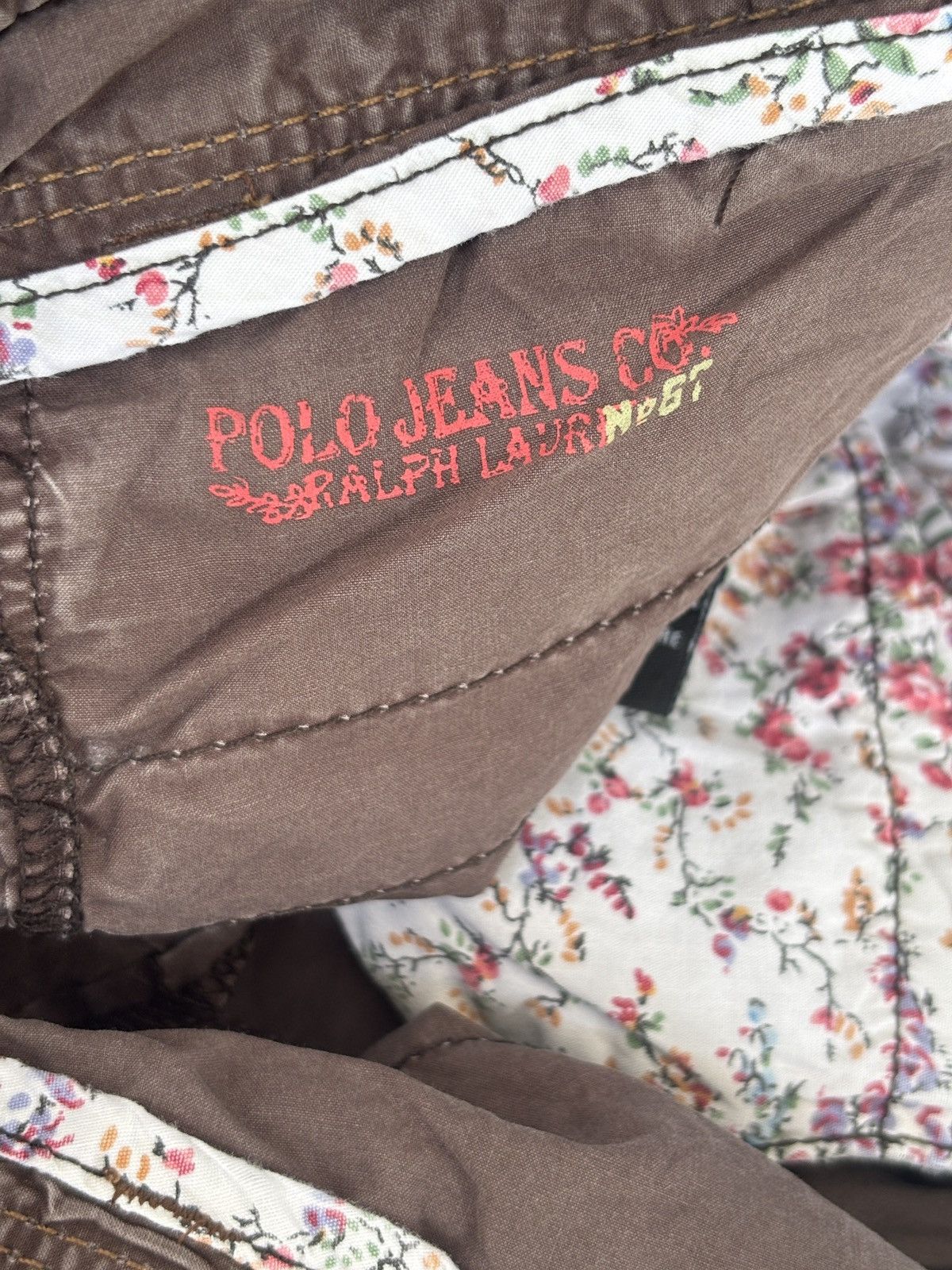 Polo Ralph Lauren 🔥Archival Polo Ralph Lauren Floral Lined Utility Shorts Size US 32 / EU 48 - 3 Thumbnail