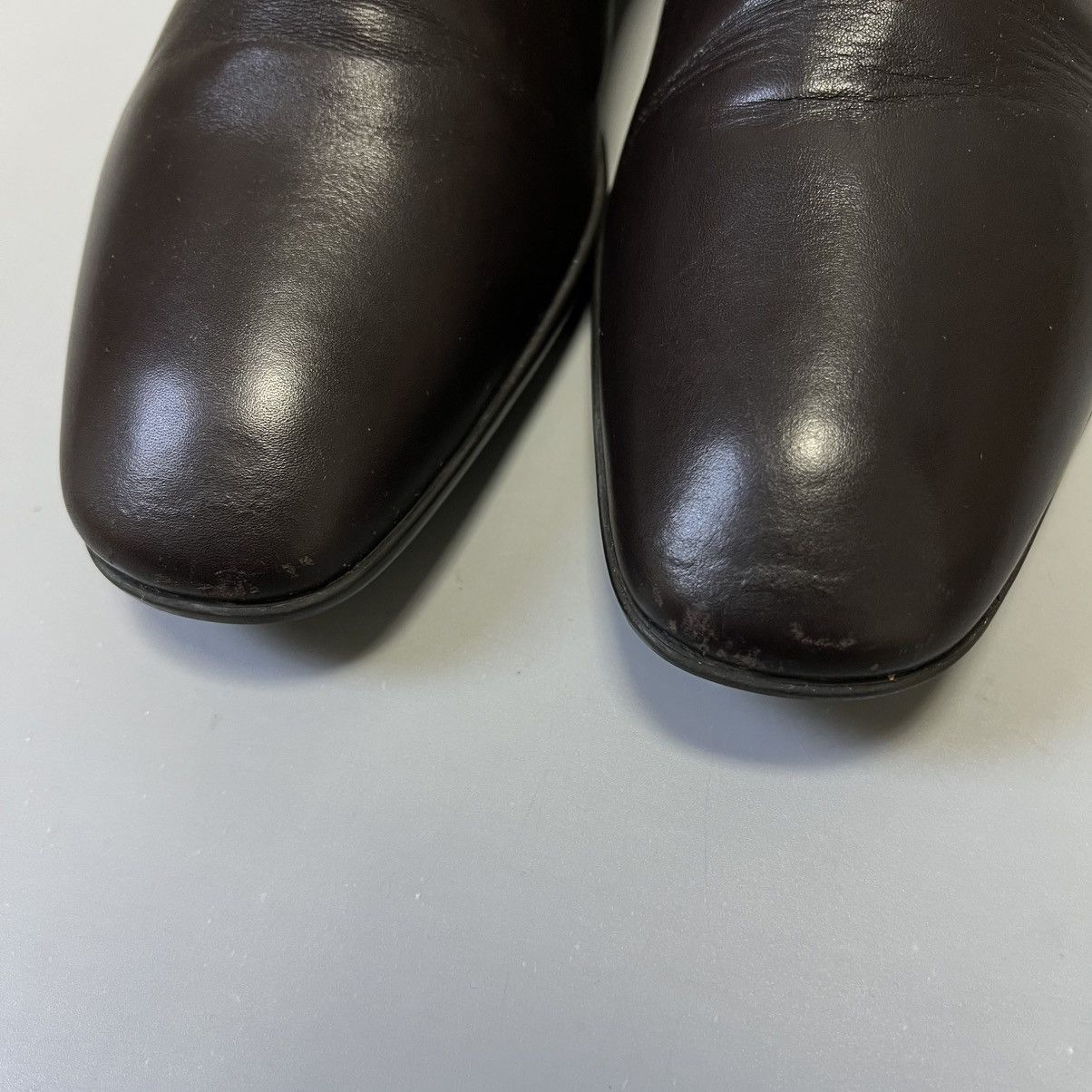 Prada Vintage Prada Sport Leather Chelsea Boots Brown Slip men’s Size US 7 / EU 40 - 15 Thumbnail