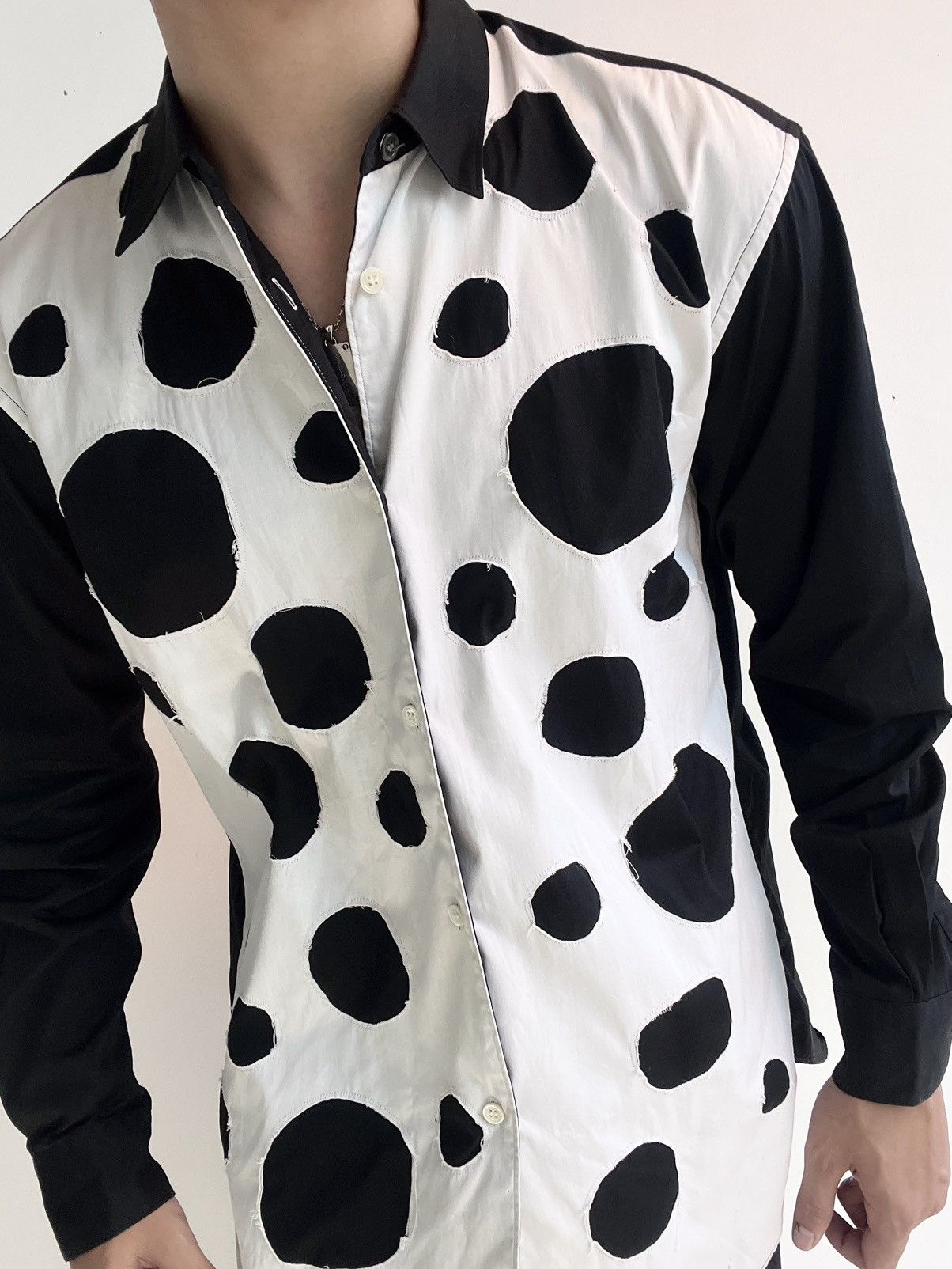 Comme des Garcons Comme Des Garcons Polka Dot Shirt Size US L / EU 52-54 / 3 - 2 Thumbnail