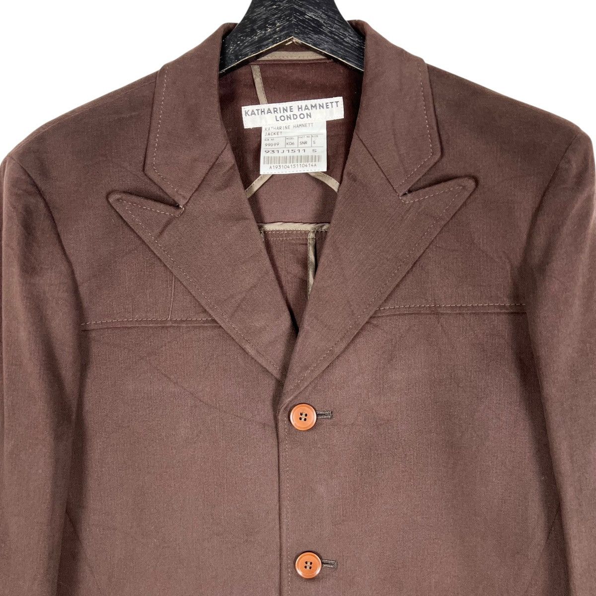 Katharine Hamnett London Katherine Hamnett Women Blazer Jacket Size S / US 4 / IT 40 - 2 Thumbnail