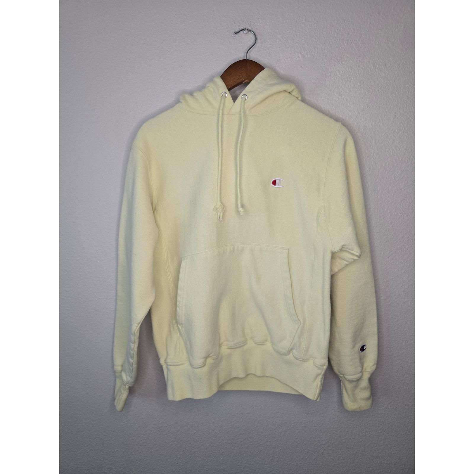Champion Vintage Champion Reverse Weave Lime Green Hoodie Small 2000s Size S / US 4 / IT 40 - 1 Thumbnail