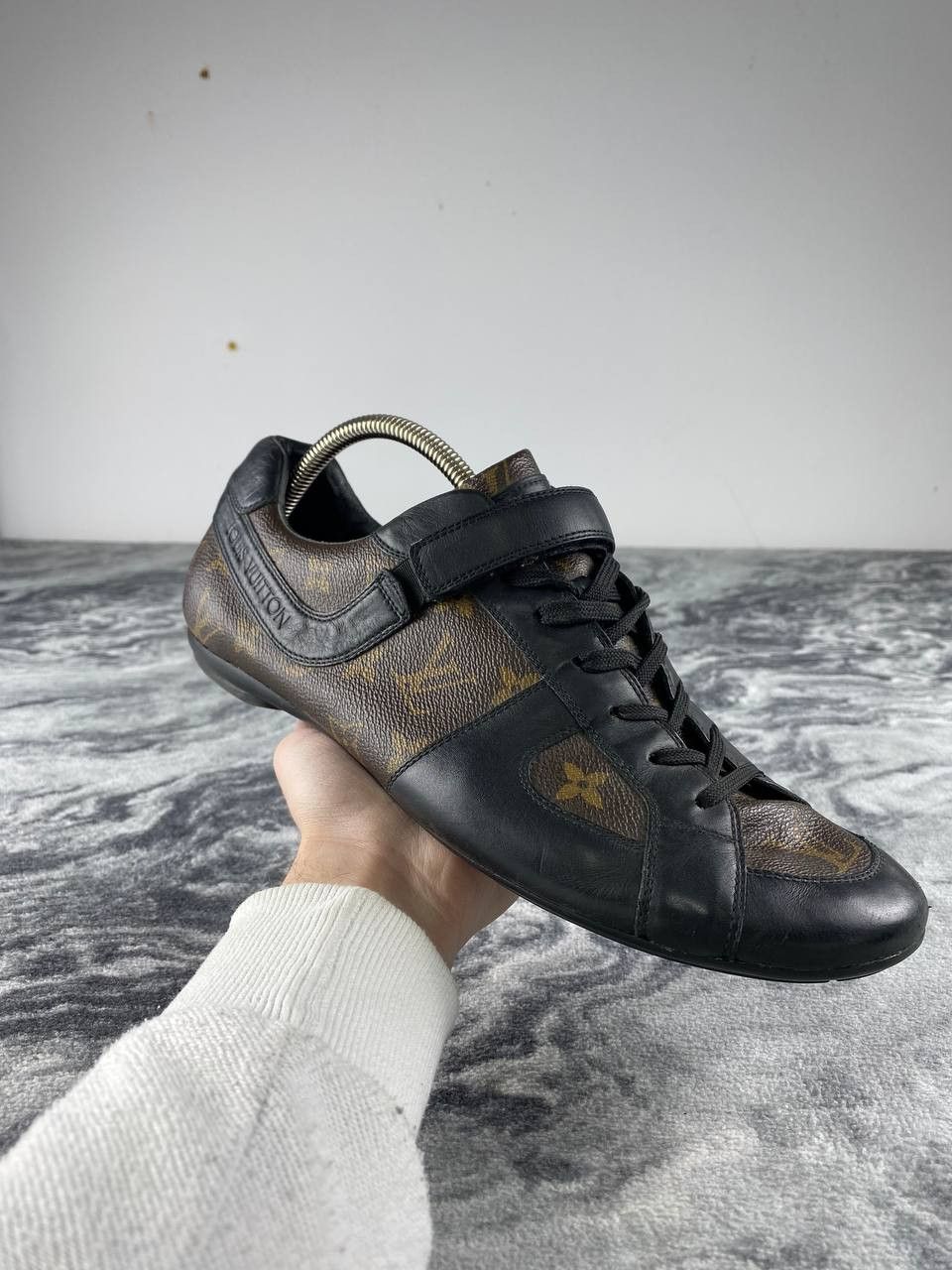 Louis Vuitton Louis Vuitton Globe Trotter Monogram Leather Sneakers Size US 9.5 / EU 42-43 - 3 Thumbnail