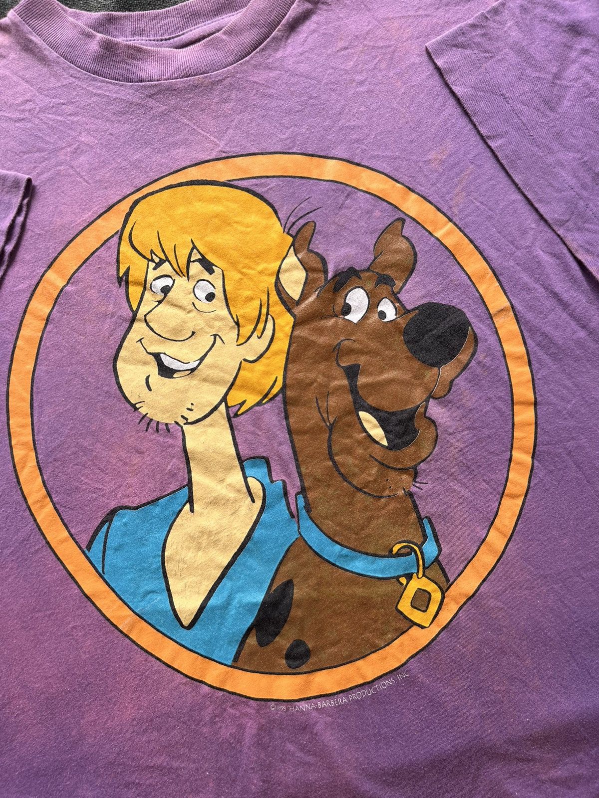 Cartoon Network Vintage Scooby Doo 1993 Cartoon Tshirt Single Stitch Size US XL / EU 56 / 4 - 2 Thumbnail