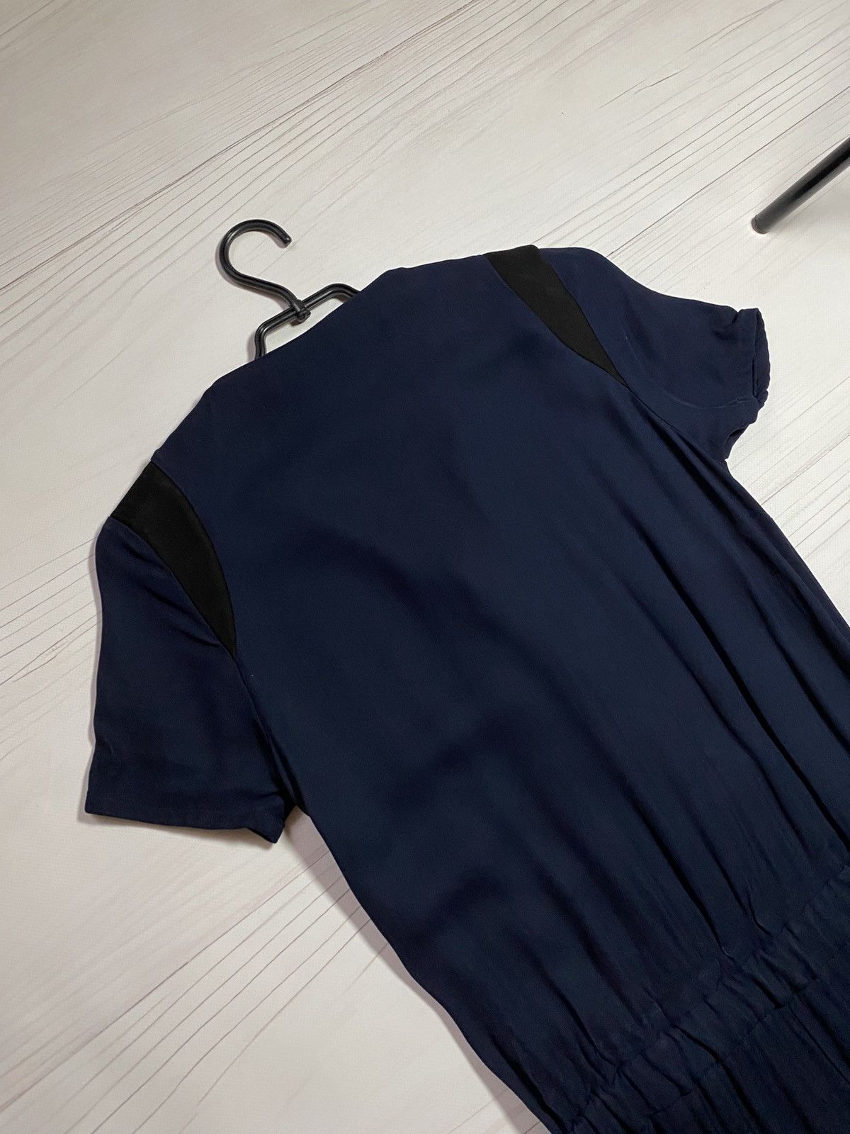 Sezane Sézane × La Redoute Minimal Navy Button Jumpsuit Size ONE SIZE - 17 Thumbnail