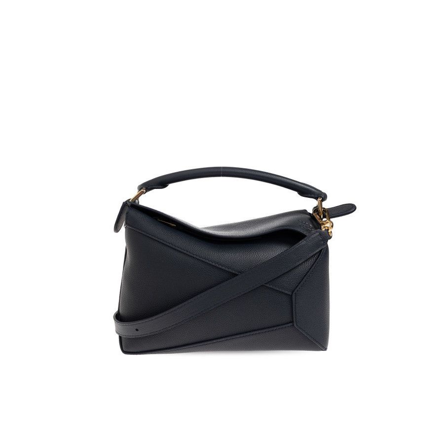 Loewe LOEWE $3850 Puzzle Small Edge Deep Navy Top Handle Bag New Size ONE SIZE - 1 Thumbnail
